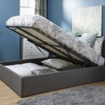 Arizona Grey Ottoman Bed Frame