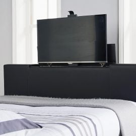 Beckham Black TV Bed Frame