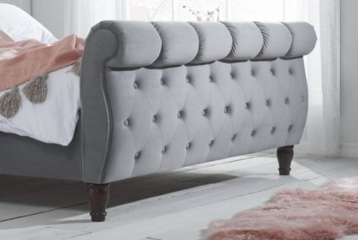 Birlea Colorado Fabric Sleigh Bed Frame - Image 5