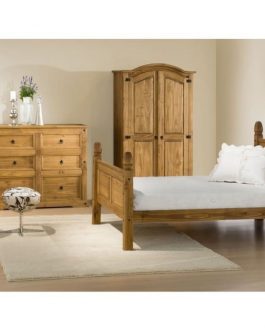 Corona Solid Wood High End Bed
