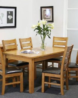 Colm 6 Ft Table and 6 Chair Set