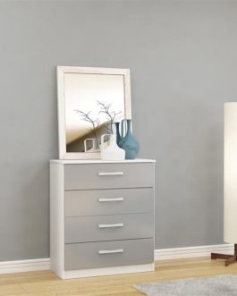 Two Tone Lynx 4 Drawer Chest