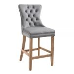 kayleigh-fabric-bar-stool-grey-velvet-brushed-leg