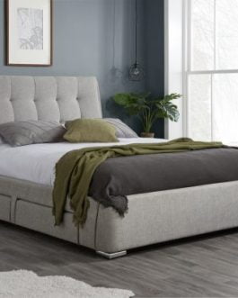 Birlea Mayfair 4 Drawer Fabric Bed Frame