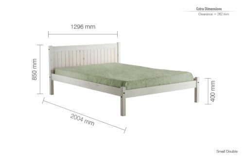 Birlea Rio Wooden Bed Frame - Image 3