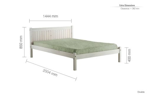 Birlea Rio Wooden Bed Frame - Image 5