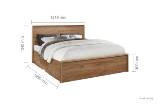 Birlea Stockwell Wooden Bed Frame - Image 6