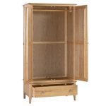 cotswold-2-door-1-drawer-wardrobe-open