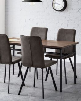 Carnegie Dining Table & 4 Monroe Chairs