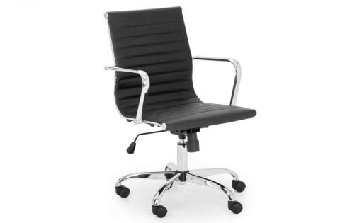 Amalfi Desk & Gio Black Office Chair - Image 4