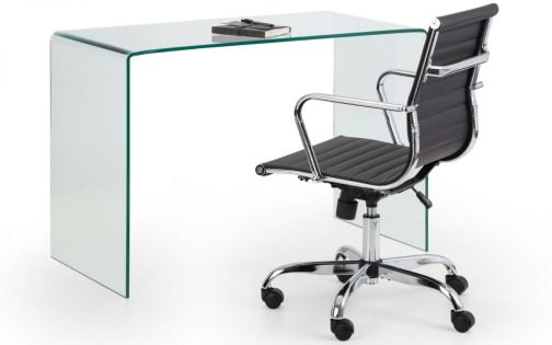 Amalfi Desk & Gio Black Office Chair - Image 2