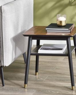 Findlay Lamp Table with Shelf