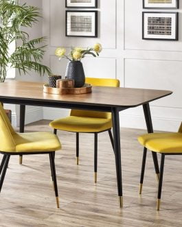 Findlay Rectangular Table & 4 Delaunay Chairs