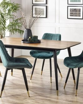 Findlay Rectangular Table & 4 Hadid Chairs