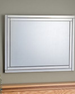 Deco Frameless Wall Mirror