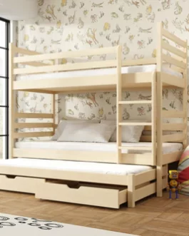 Tommy Bunk Bed with Trundle and Drawers