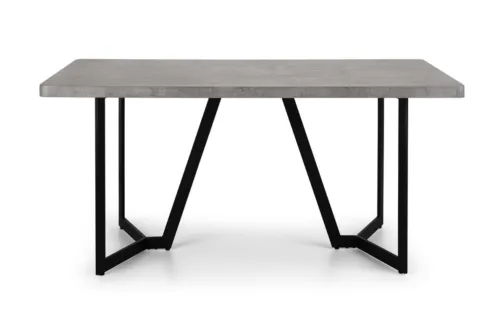 Miller Concrete Effect Dining Table, Soho Bench & 4 Soho Dining Chairs - Image 9