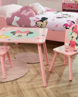 Disney Minnie Mouse Table & Chairs