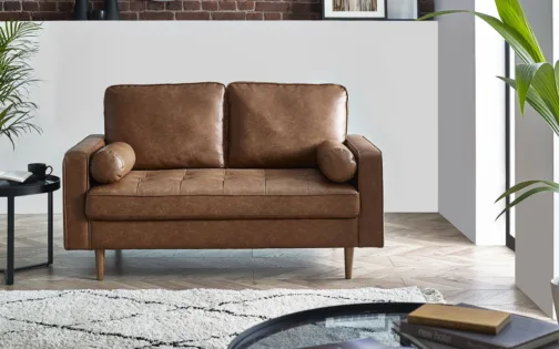 Henley 2 Seater Sofa With Bolster - Image 2