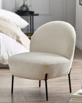 Lulu Boucle Accent Chair