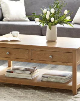 Mallory Coffee Table With 2 Drawers