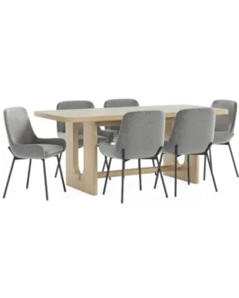 Cara Small Extendning Dining Table With Evie Chair