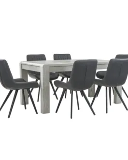 Amsterdam Ext. Dining Table With 6 George Dining Chairs