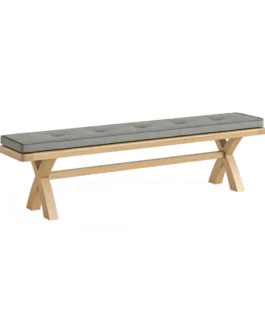 Normandy Cross Bench With Cushion
