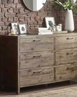 Heritage 6 Drawer Wide Chest