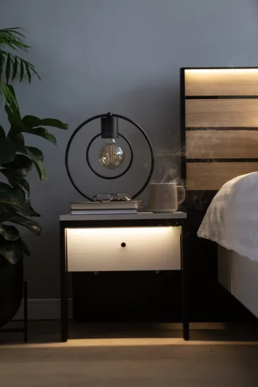 Gris Bedside Table - Image 3